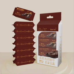 Влажные салфетки для обуви, 8 пачек, мини