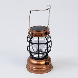 Фонарь кемпинговый аккумуляторный, 700 мАч, LED, SMD, 2 режима, солнечная батарея, от сети - Simaland фото 3