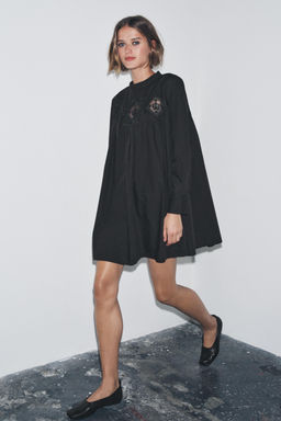 EMBROIDERED DRESS ZW COLLECTION - Zara фото 5