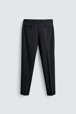 100% WOOL SUIT TROUSERS - Zara фото 6