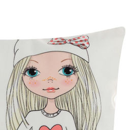 Наволочка декоративная Этель Девичьи историиПринцесса 40х40 см, велюр  фото 7