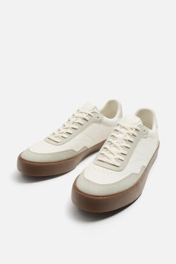 CONTRAST SOLE SNEAKERS - Zara фото 6