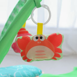 Развивающий коврик с дугами Лягушенок, 78х69 см, Крошка Я  фото 3