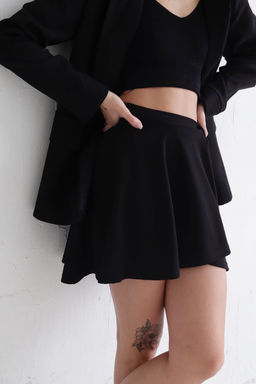 11341 Мини-юбка чёрная - Martichelli фото 13