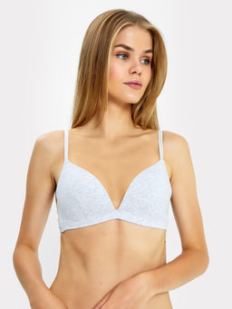 БЮСТГАЛЬТЕР ЖЕНСКИЙ серый меланж 4306-А 512334