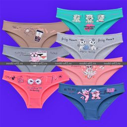 Цена за 7 шт. Трусы женские Турция Неделька - 7 шт. арт. 713027 2XL (48-50) - For you фото 5