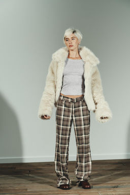 CHECKED TROUSERS