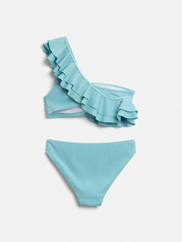 ACOOLA / Костюм купальный детский для девочек Korine голубой