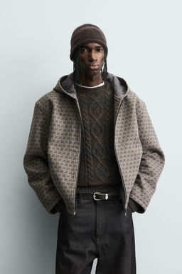 HORSE PRINT HOODIE JACKET - Zara фото 4