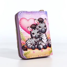 Кошелёк на молнии, разноцветный