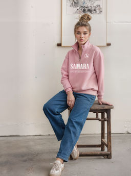 Толстовка женская с зип-воротником Samara - Yollochka фото 13