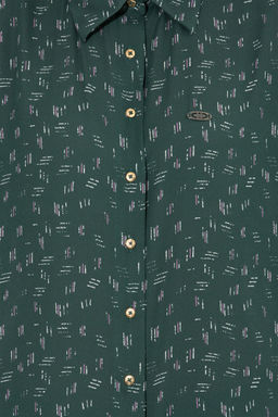 Женская зеленая рубашка с длинным рукавом Неожиданная скидка в корзине - U.s. polo assn фото 6