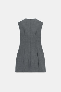 SHORT V-NECK DRESS - Zara фото 5