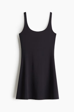 MAMA Vestido de microfibra con tirantes