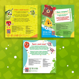 Книги кулинарные «Весёлые рецепты», набор 3 шт. по 24 стр.