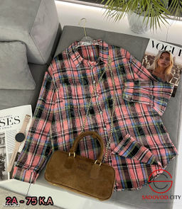 Рубашка женская в стиле оверсайз