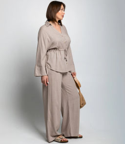 Костюм #ОКТ215002, бежевый - Dommod фото 3