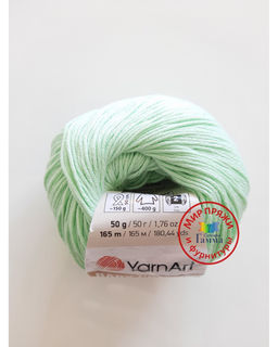 Беби коттон (Baby cotton) пряжа YarnArt 50%хлопок 50%акрил10x50г/165м