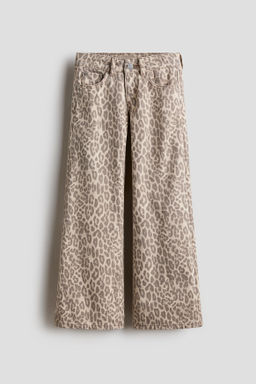 Wide Leg Low Jeans