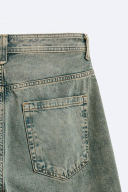 RELAXED FIT JEANS WITH SEAM DETAILS - Zara фото 9