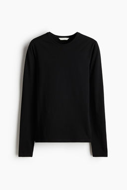 Fitted cotton top - H&m фото 5