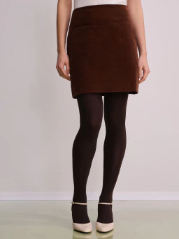 Юбка мини из вельвета / Zarina фото 3