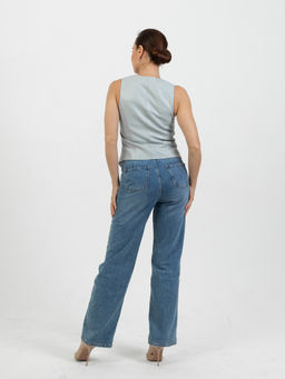 Жилет приталенный экокожа - Трика фото 4