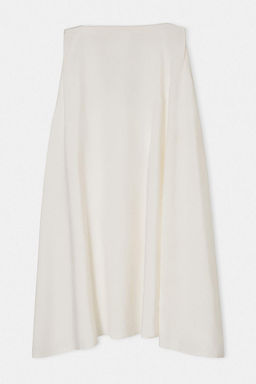 Beyaz Tencel Uzun Maxi Etek TWOSS26ET00108 - Trendyolmilla фото 3