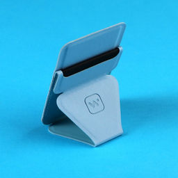 Магнитный кошелёк-подставка Windigo, поддержка Magsafe, для iPhone 12/13/14/15, небесный голубой  фото 19