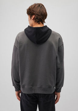 1991 Bask?l? Gri Sweatshirt - Mavi фото 4