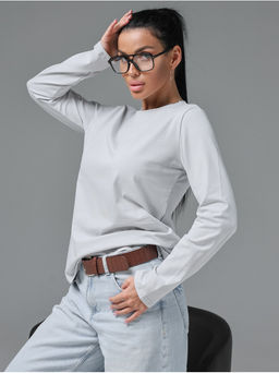 Лонгслив "Классик" Серый