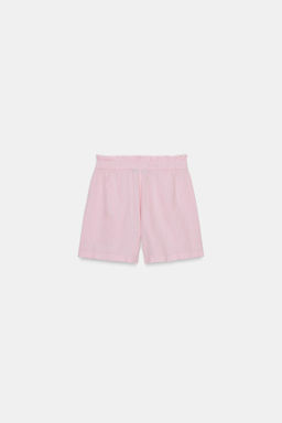 SHORTS LINO 100% ZW COLLECTION / Malva claro - Zara фото 5