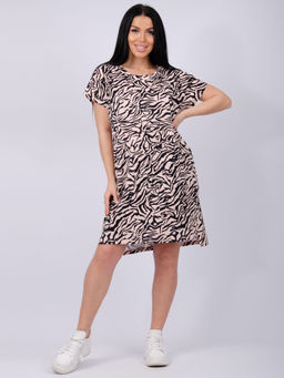 Туника "Блеск" зебра, трикотаж