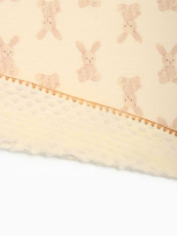 Плед «Этель. Зайчонок», 100×100 см, муслин двухслойный