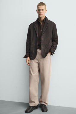 PANTAL?N RELAXED FIT / Rosa palo - Zara фото 6