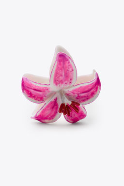 FLOWER SHEEPSKIN CLIP - Zara фото 3