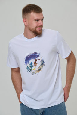 футболка мужская 2984-01 Новинка