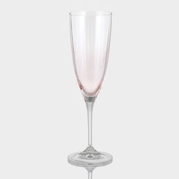 Бокалы для шампанского Bohemia Crystal «Кейт», 220 мл, набор 6 шт., хрустальное стекло, разноцветные