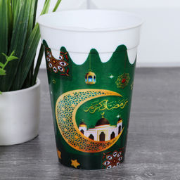 Стакан мусульманский 4,5x10x7 см / 45107 /уп 480/пластик - Галеонтрейд фото 5