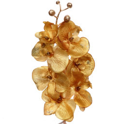 Искусственные цветы "FLOWERS GLAMOUR" 72см Орхидея золотая