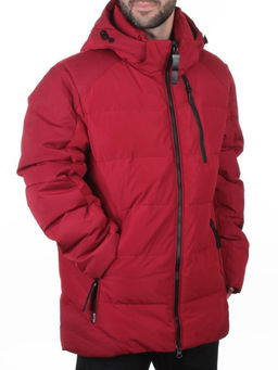 6702L BURGUNDY Куртка мужская зимняя (200 гр. холлофайбер)