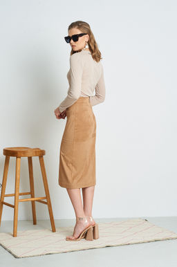 Юбка из замши 6020 Новый год