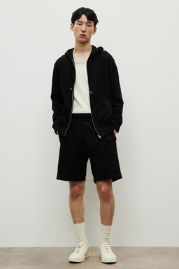 Pantalon corto en sudadera Regular Fit