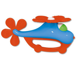 Погремушка - прорезыватель "Вертолетик" (02149, "Stellar") в пакете 25*14,5см