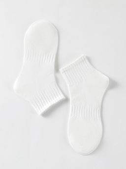 Носки LUCASHOCKN - короткие белые однотонные 10 шт в уп - Storyland фото 2