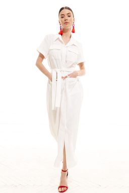 Платье 1996.1 (Лен - 100%) - Elletto фото 13