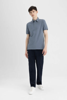Slim Fit K?sa Kollu Polo Tisort - Defacto фото 3