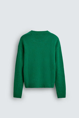 JERSEY 100% LANA / Verde - Zara фото 8