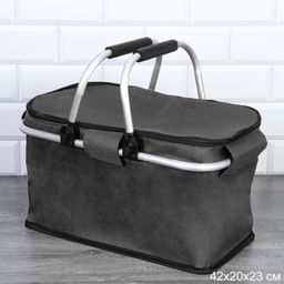 Сумка с эффектом сохранения холода, тепла/термосумка / DFB130gray /уп 30/ 42х20х23 см