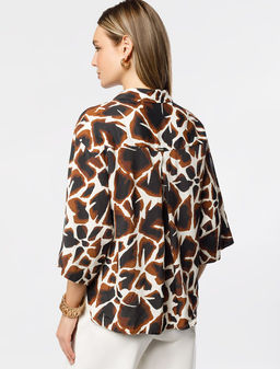 VILATTE / Блузка из вискозы с лиоцеллом  фото 16